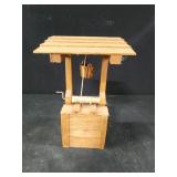 5x9 wooden wishing well country decor