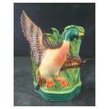 Mallard duck doorstop 8" tall