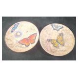 Thirstystone sandstone coasters butterfly design