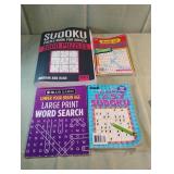 Word finds and Sodoku puzzles