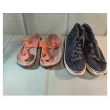 Keds low top sneakers and Muk Lub sandles ladies