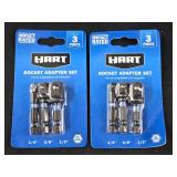 2 Packs of 3 Socket Adapters
