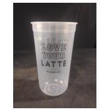 20 oz plastic cups. 500 total - no lids