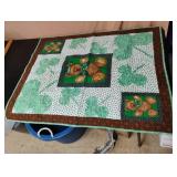 Baby handmade reversible baby blanket with bears