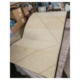 vintage Singer cutting board for sewing.