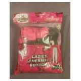 Mossy Oak ladies thermal bottoms size S