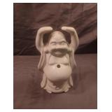Buddha statue made in Japan. 7 1/4" tall