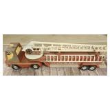 vintage Nylint Fire Dept. No. 33 ladder truck