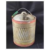 Vintage 5 Gal Gas Can
