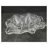 vintage Indiana Glass Paneled Daisy and Fine Cut