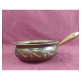 Unique brass handled bowl