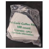 Coffee filters 8/100 ct packs