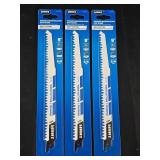 3 Reciprocating Saw Blades