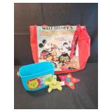 Mickey mouse tote and kids items