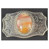 Ladies Belt Buckle with Natural Stone Ladies Belt Buckle with Natural Stone
