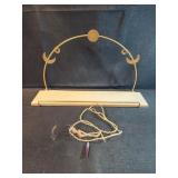 15x8.5 moon shelf  and amethyst necklace 15x8.5 moon shelf  and amethyst necklace