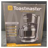 Toastmaster 12 cup coffee maker. New