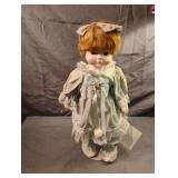 Vintage porcelain Heritage Dolls-girl. 14.5" tall Vintage porcelain Heritage Dolls-girl. 14.5" tall