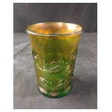 Vintage Northwood carnival Poppy glass