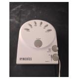 Homedics  sleeping aid sound therapy. Works