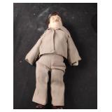 Vintage Laurel and Hardy porcelain doll. 15" tall