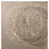 Large Imperial Glass Cape Cod pedestal cake plate Large Imperial Glass Cape Cod pedestal cake plate