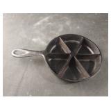 Corn bread iron skillet 6CBS