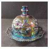 Vintage Imperial Carnival butter dish Vintage Imperial Carnival butter dish