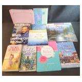 Assorted books, thomas kinkade, nora roberts, Assorted books, thomas kinkade, nora roberts,