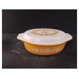 Vintage Pyrex "Butterfly Gold" 045 Oval Casserole Vintage Pyrex "Butterfly Gold" 045 Oval Casserole