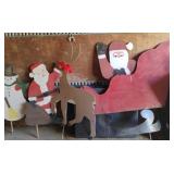 Handmade Handpainted Christmas yard decor Handmade Handpainted Christmas yard decor