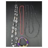 Necklaces and a Bracelet Necklaces and a Bracelet