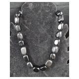 Natural Black Stone Necklace Natural Black Stone Necklace