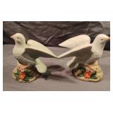 Vintage white dove figurines 5" tall Vintage white dove figurines 5" tall