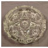 Vintage Star of David glass ash tray 8" Vintage Star of David glass ash tray 8"