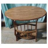 Magazine rack-side table 23 x 22 x 15.5 Magazine rack-side table 23 x 22 x 15.5