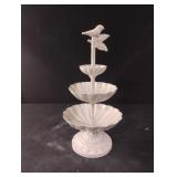 Shabby Chic Metal Bird Jewelry Organizer 3 Tier Shabby Chic Metal Bird Jewelry Organizer 3 Tier