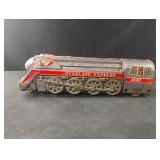 Vintage Battery Operated Tin Toy Overland Express