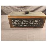 Handmade wood box 10 x 4 x 4 Handmade wood box 10 x 4 x 4