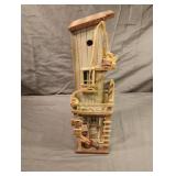 Boys Only handmade club house bird house 12.5" Boys Only handmade club house bird house 12.5"