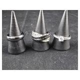3 Fashion Rings 3 Fashion Rings