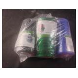 Decorative mesh-black, green and blue Decorative mesh-black, green and blue