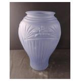 Large light blue glass vase Large light blue glass vase