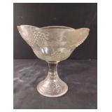 Vintage "Grape with Vine" Pedestal Compote EAPG Vintage "Grape with Vine" Pedestal Compote EAPG