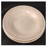 Oxford 6860 salad bowl and dinner plate Oxford 6860 salad bowl and dinner plate