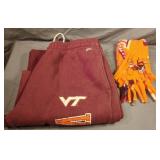 VT M sweatpants and scarf