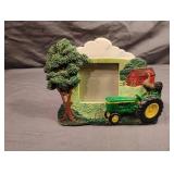 John Deere picture frame for a 2.5 x 2.5 photo John Deere picture frame for a 2.5 x 2.5 photo
