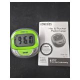Homesick Hip and Pocket Pedometer with manual
