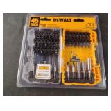 DeWalt 45 pc. Screwdriving set. New