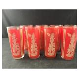 Vintage Culver Red Gold Siam Thai Goddess Vintage Culver Red Gold Siam Thai Goddess